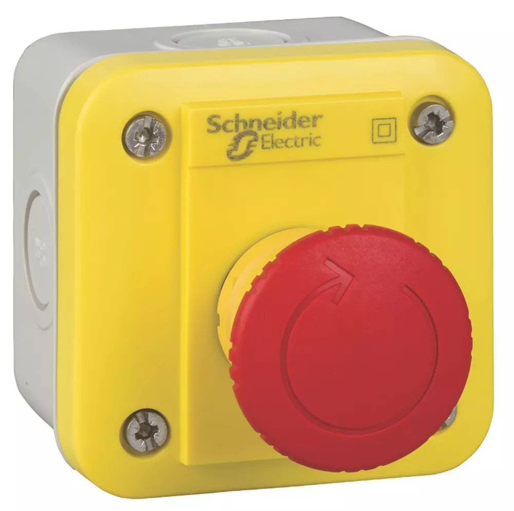 Schneider Electric XALEK178F Double Pole Mushroom Head Push-Button Complete Control Station NC 1 Schneider Electric XALEK178F Double Pole Mushroom Head Push-Button Complete Control Station NC