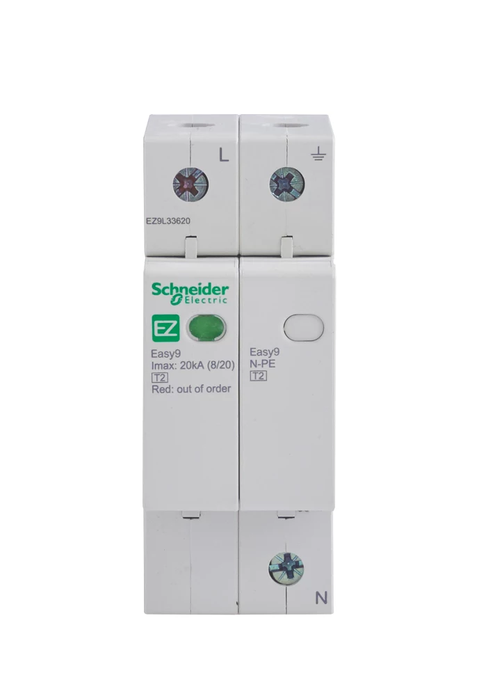 Schneider Electric Easy9+ SP & N Type 2 Surge Protection Device 20kA 2 Schneider Electric Easy9+ SP & N Type 2 Surge Protection Device 20kA - Image 2
