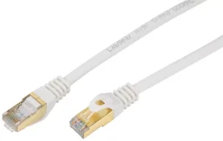 Labgear White Shielded RJ45 Cat 7 Ethernet Patch Lead 20m