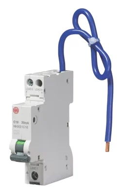 Wylex 16A 30mA DP Type C Mini RCBO