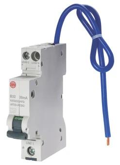 Wylex NXS 32A 30mA SP & N Type B AFDD & RCBO