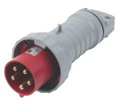 ABB 63A 4P+E Straight Plug 415V