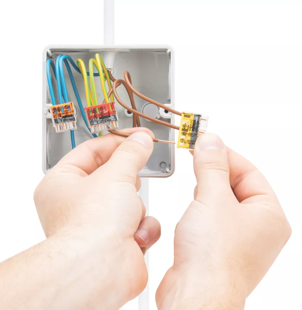 Wago 2773 Series 32A 3-Way Push-Wire Connector 100 Pack - Image 2