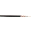 Time RG59 Black 1-Core Round Coaxial Cable 25m Drum