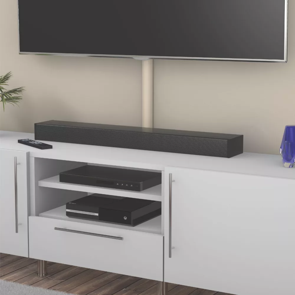 D Line D-Line PVC Magnolia TV Trunking 50mm X 25mm X 1.5m 2 Pack - Image 4