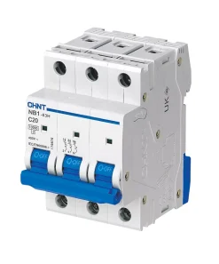 Chint NB1 20A TP Type C 3-Phase MCB