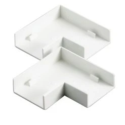 Tower Flat Trunking Angle 38 X 16mm 2 Pack