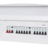 MK Sentry 16-Module 16-Way Populated High Integrity Dual RCD Consumer Unit