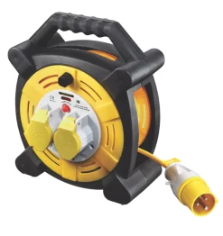 Masterplug LVHLT2516/2-XD 16A 2-Gang 25m Cable Reel 110V