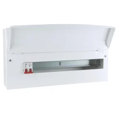 MK Sentry 21-Module 19-Way Part-Populated Main Switch Consumer Unit
