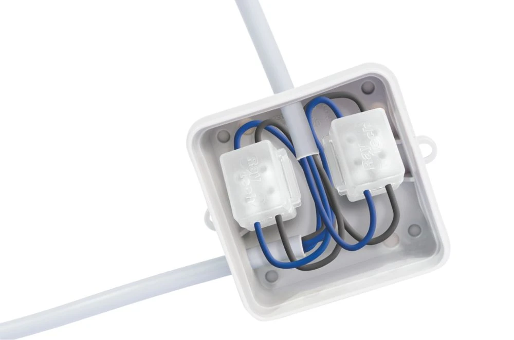 Raytech 2-Entry 3-Pole IPX8 Mini Gel Connector Cover Clear 2 Pack - Image 2