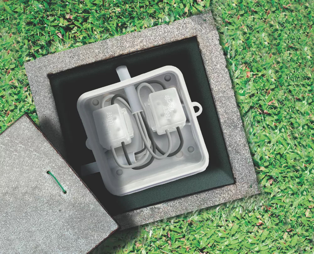 Raytech 2-Entry 3-Pole IPX8 Mini Gel Connector Cover Clear 2 Pack - Image 4