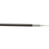 Time RG6 Black 1-Core Round Coaxial Cable 100m Drum