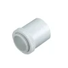 Tower Male Conduit Adaptors 25mm White 2 Pack