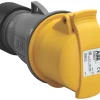 ABB 32A 2P+E Connector 110V