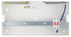 British General Fortress 19-Module 17-Way Part-Populated Main Switch Consumer Unit 12 British General Fortress 19-Module 17-Way Part-Populated Main Switch Consumer Unit -Yale Sales Store 503PV A4