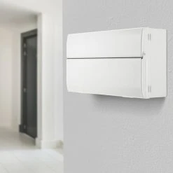 British General Fortress 19-Module 17-Way Part-Populated Main Switch Consumer Unit 15 British General Fortress 19-Module 17-Way Part-Populated Main Switch Consumer Unit -Yale Sales Store 503PV A7