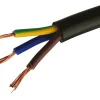 Time 2183Y Black 3-Core 0.5mm² Flexible Cable 50m Drum