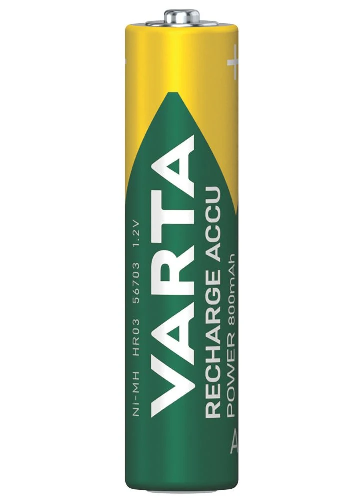 Varta Ready2Use Rechargeable AAA Batteries 4 Pack - Image 2