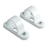 Tower UPVC Spacer Bar Saddles 25mm 2 Pack