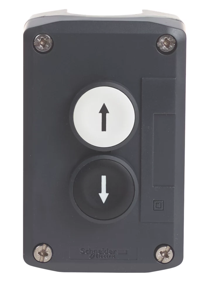 Schneider Electric XALD222 Double Pole Flush Push-Button Complete Control Station NC - Image 2