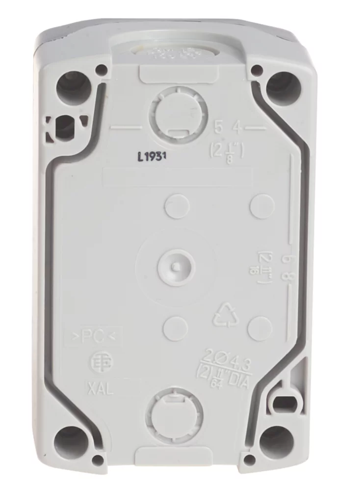 Schneider Electric XALD222 Double Pole Flush Push-Button Complete Control Station NC - Image 4