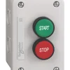 Schneider Electric XALE2151 Double Pole Flush Push-Button Complete Control Station NO/NC