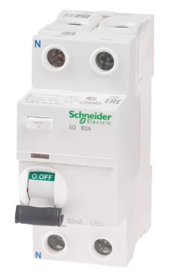 Schneider Electric IKQ 63A 30mA DP Type AC RCD