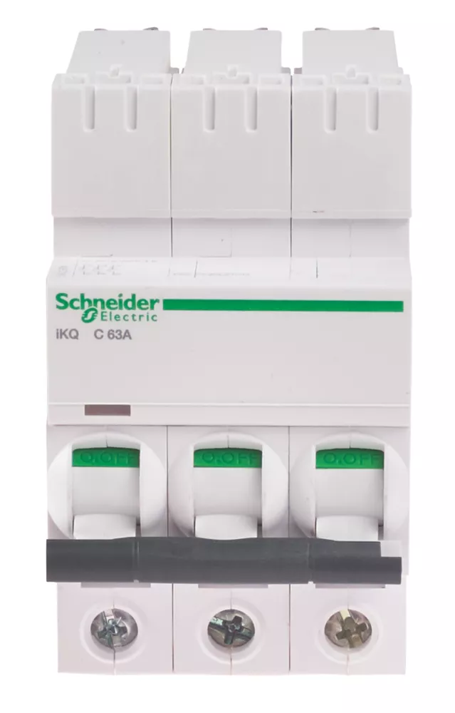Schneider Electric IKQ 63A TP Type C 3-Phase MCB - Image 2