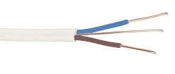 Prysmian 6242BH White 1.5mm² LSZH Twin & Earth Cable 100m Drum