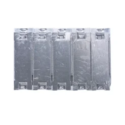 Wylex Steel Cover Blank Plates 10 Pack