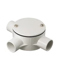 Tower 3 Way 20mm Tee Box White