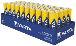 Varta Longlife Power AA Alkaline Battery 40 Pack