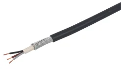 Prysmian 6943X Black 3-Core 10mm² Armoured Cable 50m Drum