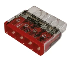 Wago 2773 Series 32A 4-Way Push-Wire Connector 80 Pack