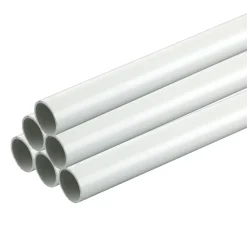 Tower Round UPVC White Conduit 25mm X 2m 20 Pack