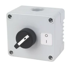 Hylec 1DE.01.08AG-SF Double Pole Rotary Standard Lever Selector Switch NO/NC