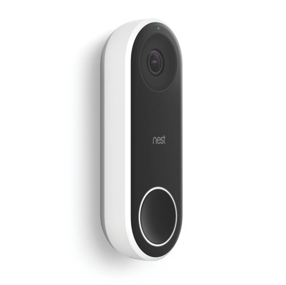 Google Nest Hello Wired Smart Video Doorbell Black 3 Google Nest Hello Wired Smart Video Doorbell Black - Image 3