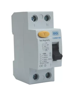 British General Fortress 80A 100mA DP Type AC RCD