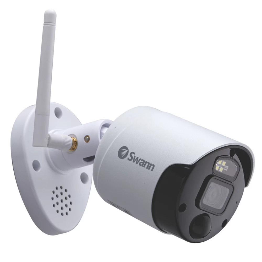 Swann SWNVW-500CAM-EU White Wired 1080p Indoor & Outdoor Bullet Add-On Camera For Swann Wi-Fi NVR CCTV Kit - Image 4