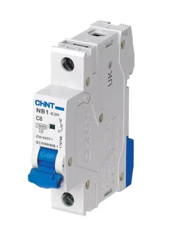 Chint NB1 6A SP Type C 3-Phase MCB