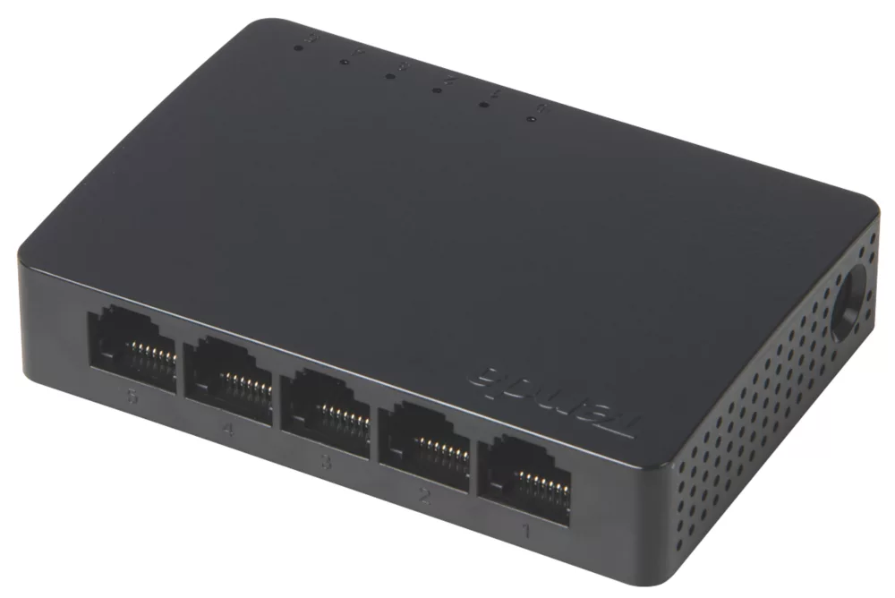 Tenda SG105 5 Port Network Switch Black - Image 2