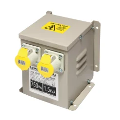 Carroll And Meynell Transformers Carroll & Meynell 1500VA Intermittent Step-Down Isolation Transformer 230V/110V