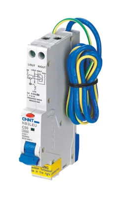 Chint NB3LEU 50A 30mA SP Type C RCBO