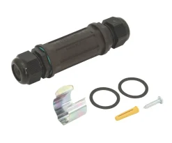 Hylec TeeTube 2-Entry 5-Pole In-Line Cable Connector