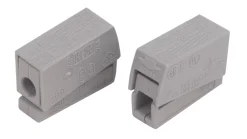 Wago 24A 2-Way Push-Wire Lighting Connector 100 Pack