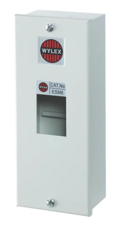 Wylex NH IP40 2-Module Unpopulated DIN Enclosure
