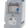 ABB 32A 3P+N+E Socket With 40A RCD 240/415V