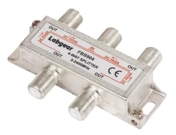 Labgear 4-Way Passive Splitter With Power Pass