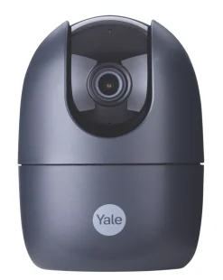 Yale SV-DPFX-B 12V Power Supply Black Wired 1080p Indoor Dome Pan / Tilt Wi-Fi IP Camera